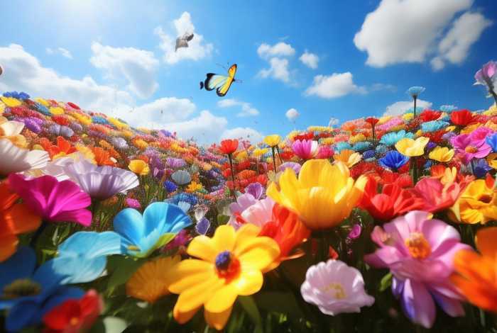 儿童故事彩虹色的花；幼儿故事彩虹色的花