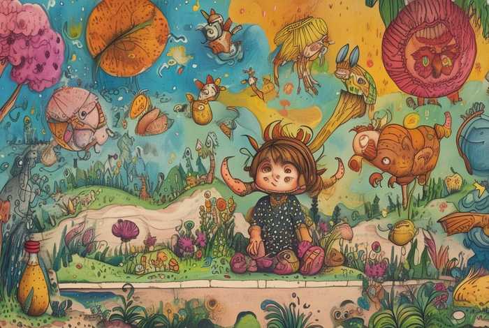 儿童故事书画、幼儿绘画故事书画