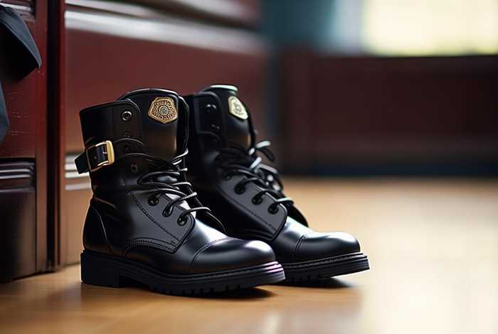 儿童警察靴子；儿童警察靴子图片