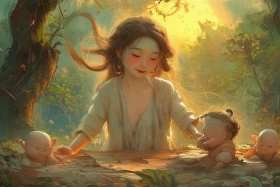 儿童女娲造人神话故事 幼儿神话故事女娲造人