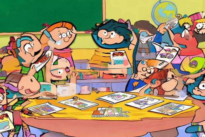 《米小圈》成语漫画故事，米小圈漫画成语故事简介