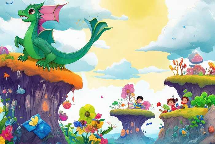 儿童故事插图素材，儿童故事书插图素材