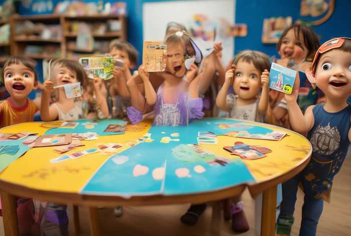 儿童卡纸绘本故事手工、幼儿园用卡纸做绘本故事