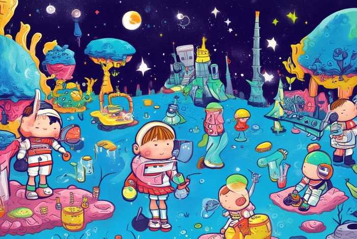 儿童画航天小故事，少儿航天小故事