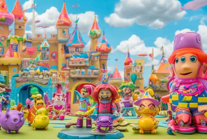 儿童玩具的动画片和童话故事、儿童玩具动画片动画玩具