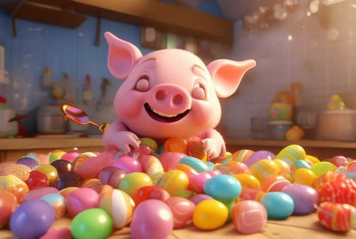 儿童故事爱吃糖果的 讲故事爱吃糖果的小猪
