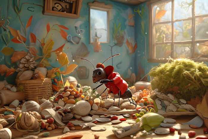 儿童睡前故事小蚂蚁过冬、小蚂蚁睡前故事文字版 儿童睡前故事小蚂蚁过冬、小蚂蚁睡前故事文字版