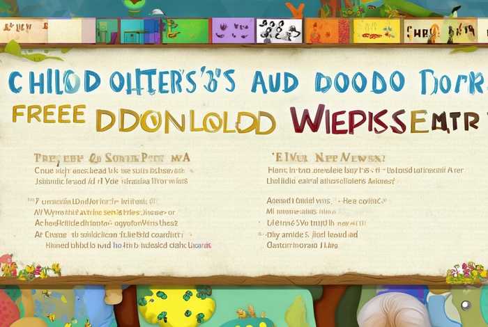 儿童有声读物免费下载mp3网站，儿童有声读物免费下载mp3网站大全