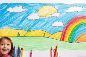 4 6岁儿童简笔画涂色免费下载；4到6岁的简笔画