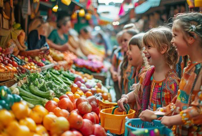 儿童故事书买菜 - 幼儿园买菜小故事