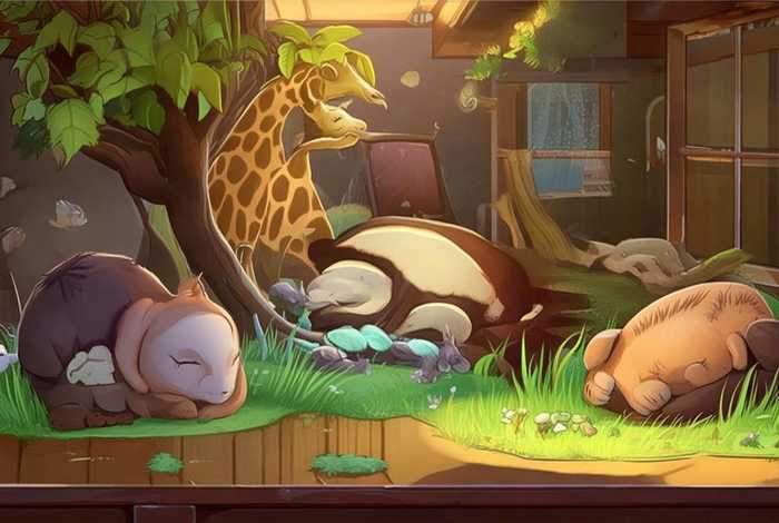 儿童故事动物怎样睡觉 动物怎样睡觉公开课视频