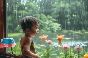 儿童 散文（儿童散文《听雨》）