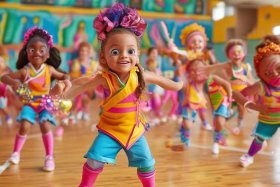 儿童动画啦啦队故事，啦啦队 儿童画