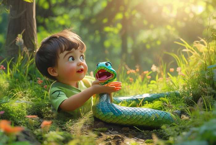 儿童故事3-6岁蛇的故事、关于蛇的幼儿故事