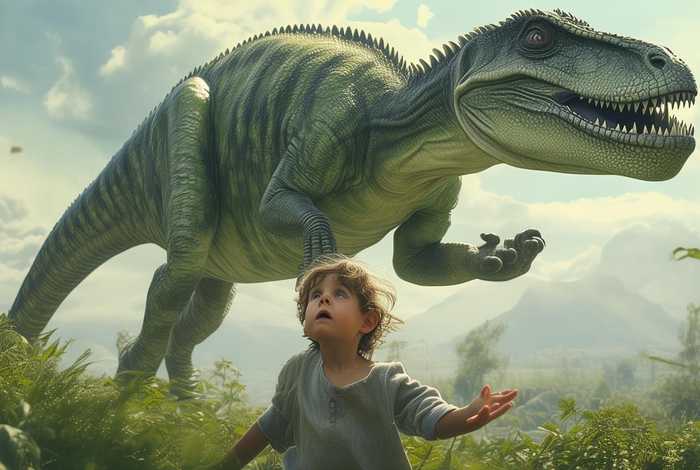 儿童故事变成大恐龙主要内容（变成大恐龙的故事）