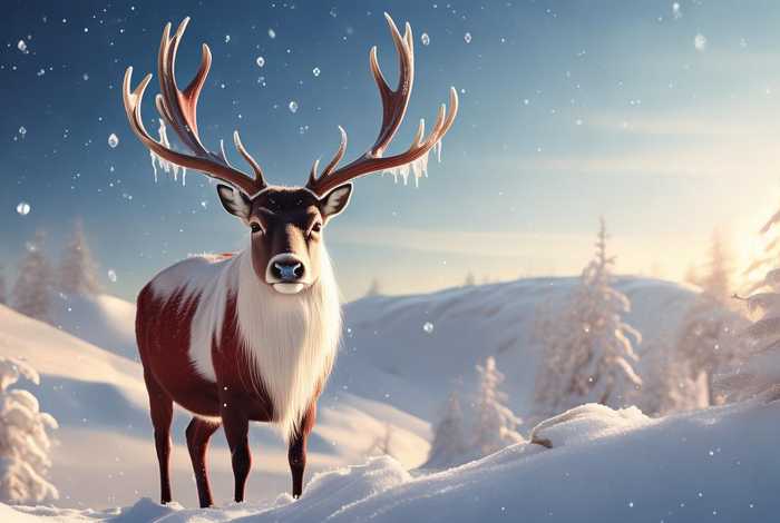 reindeer（reindeer are real绘本翻译）