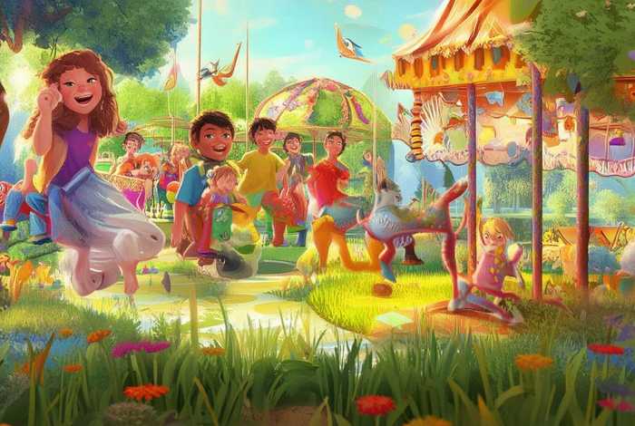 儿童乐园故事视频、儿童乐园典故