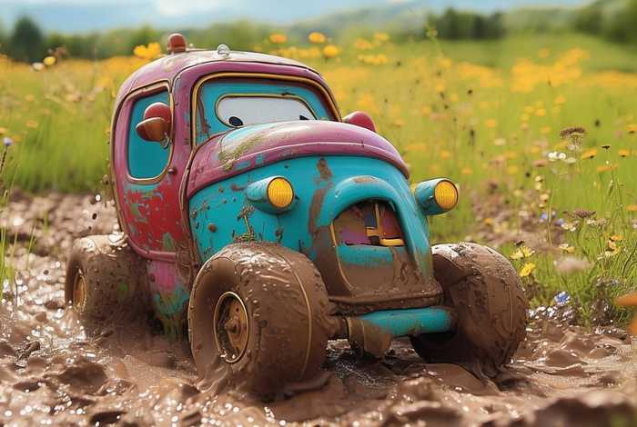 儿童故事《泥罐人》（泥罐车图片儿童）