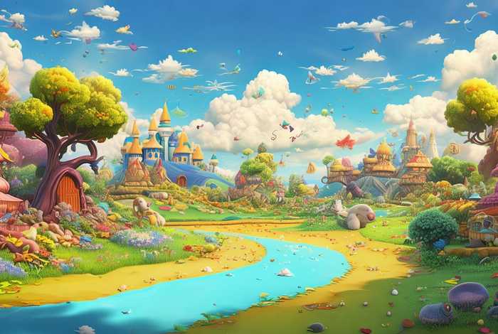 儿童故事背景图横屏、幼儿故事背景图片大全