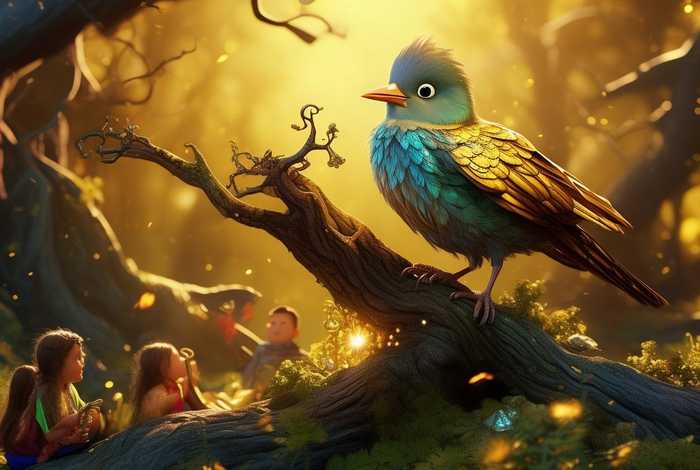 儿童故事黄金鸟、黄金鸟的故事