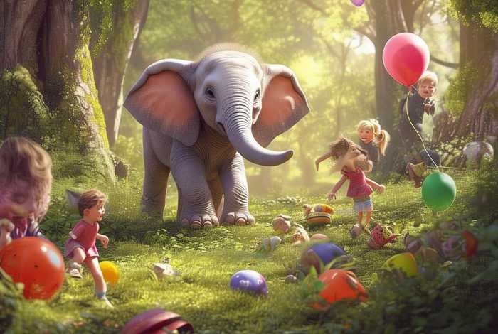 儿童故事大象的故事，大象的幼儿故事大全