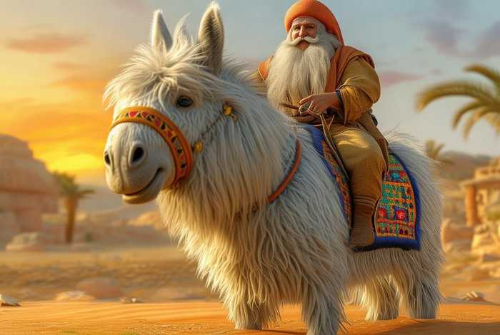 儿童睡前故事阿凡提是骑驴的嘛（阿凡提骑毛驴的故事视频）