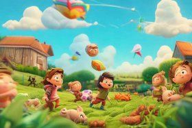儿童农村故事动画片 农村儿童题材动画片