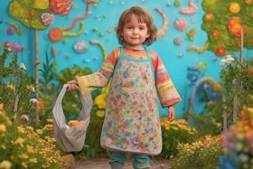 倒垃圾的小朋友简笔画（倒垃圾的小朋友简笔画图片）