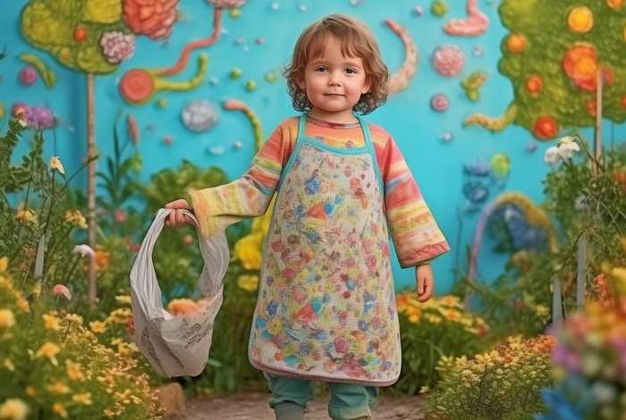 倒垃圾的小朋友简笔画（倒垃圾的小朋友简笔画图片）