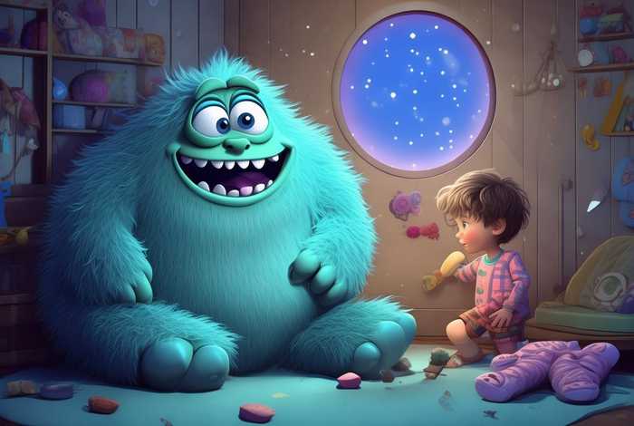儿童故事大怪物 大怪物睡前故事