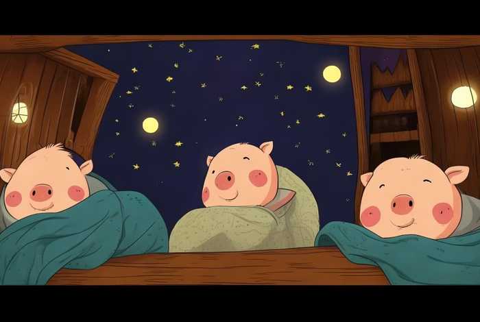 儿童睡前故事三只小猪的故事300字;睡前故事三只小猪的故事文字 儿童睡前故事三只小猪的故事300字;睡前故事三只小猪的故事文字