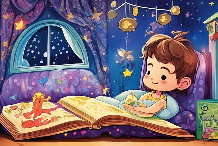 儿童睡前故事画、睡前故事画册 儿童睡前故事画、睡前故事画册