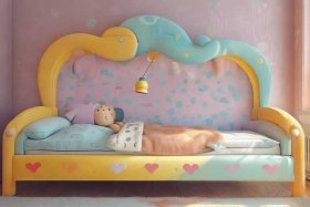 儿童床边铃 床边儿童床