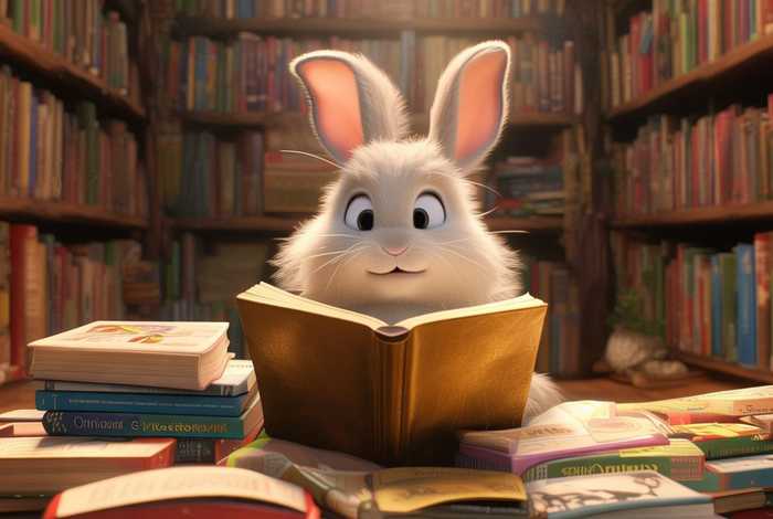 儿童故事兔子借书大全 - 兔子借书故事视频