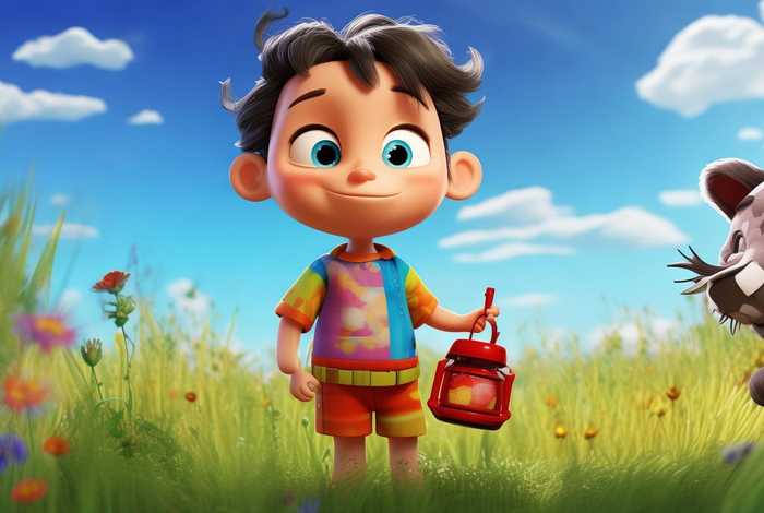 儿童故事狼来了卡通图片（幼儿故事狼来了图片）