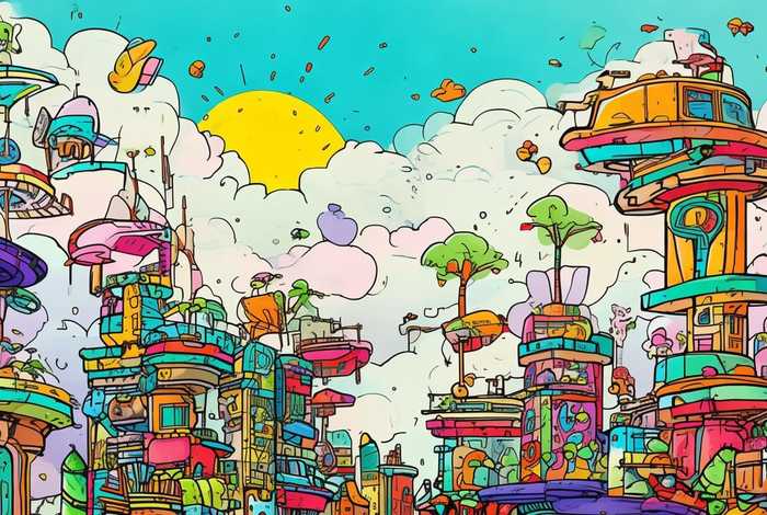 儿童科学幻想绘画作品图片 - 儿童科学幻想绘画作品图片简单