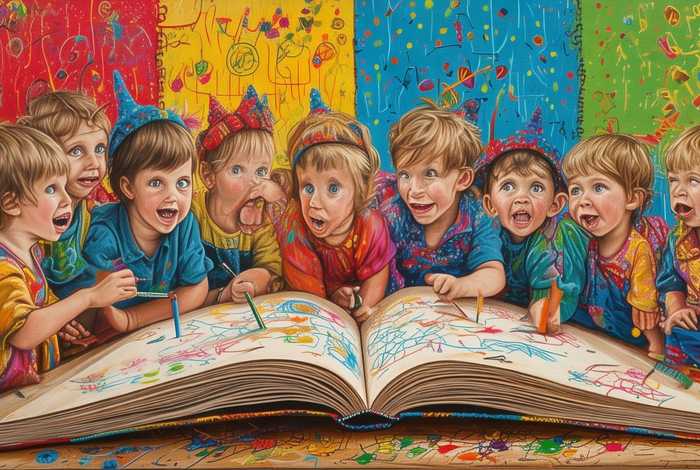 儿童画画讲故事 幼儿绘画讲故事 儿童画画讲故事 幼儿绘画讲故事