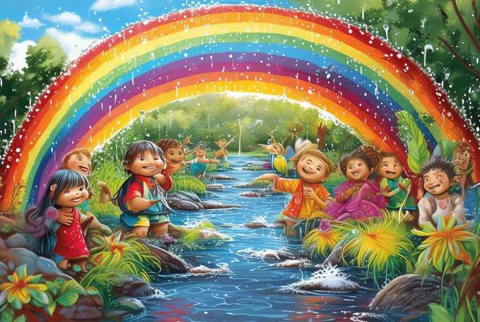 儿童故事彩虹怎样形成的，彩虹是怎么形成的小故事