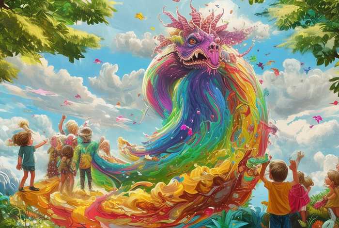 儿童故事龙卷风的故事 - 龙卷风的幼儿故事