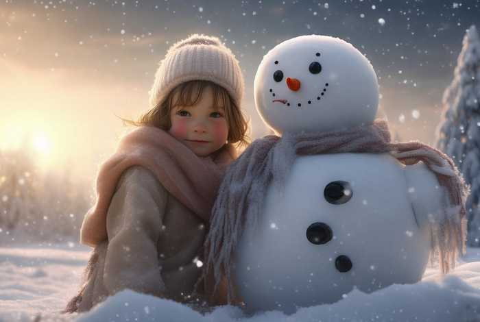 儿童故事雪孩子，幼儿故事雪孩子的故事