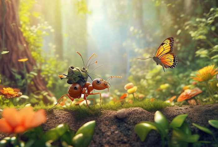 儿童故事小蚂蚁历险记(小蚂蚁历险记的故事) 儿童故事小蚂蚁历险记(小蚂蚁历险记的故事)