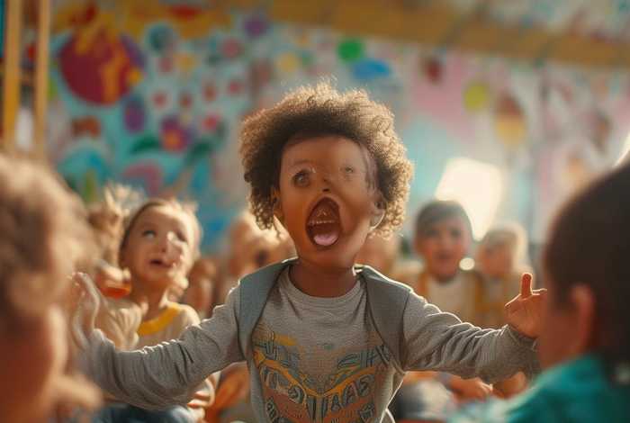 儿童故事动作表演 幼儿讲故事动作表演