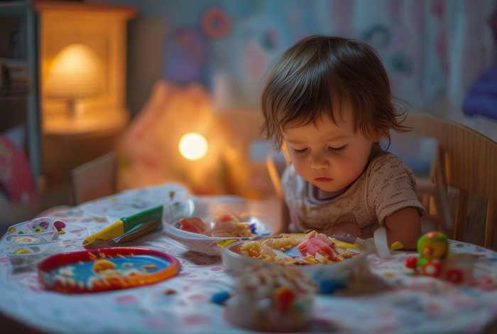 儿童晚上睡前吃饭的故事（儿童睡前吃饭的坏处）