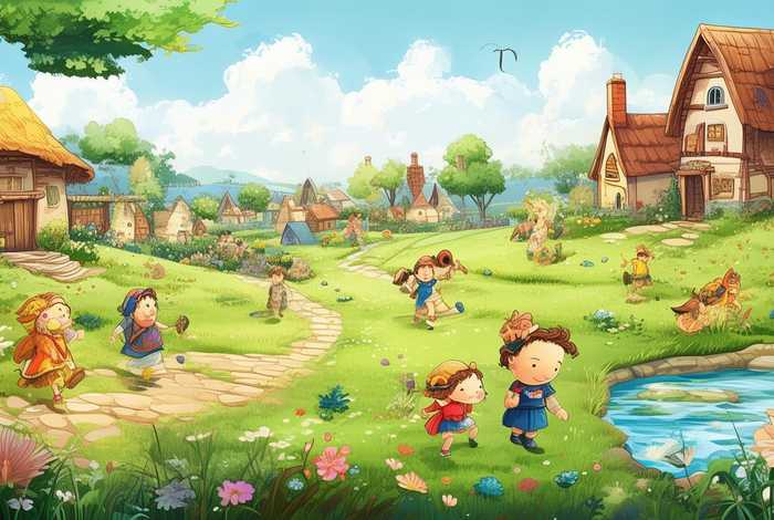 儿童我的家乡简短故事、儿童我的家乡简笔画 儿童我的家乡简短故事、儿童我的家乡简笔画