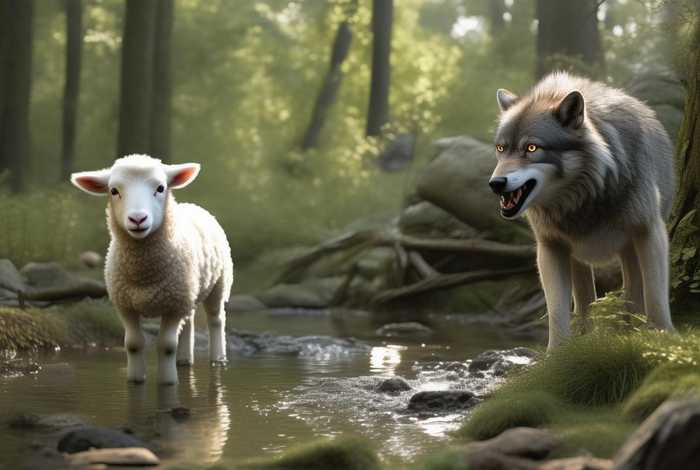 儿童故事狼和小羊的故事（幼儿故事狼和小羊的故事）