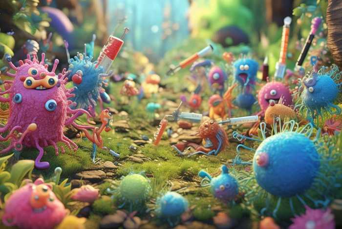 儿童故事细菌大战；细菌大战的故事