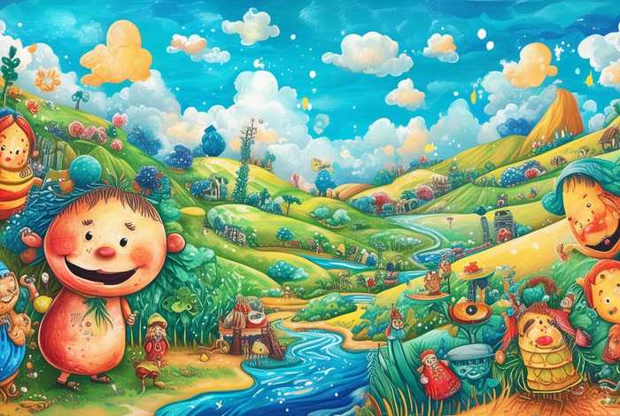 儿童故事图片大全 - 儿童故事图片大全大图
