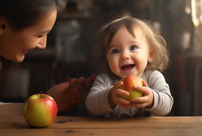 儿童简短小故事给妈妈一个苹果（一个苹果的小故事）