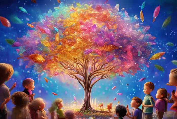 儿童故事梦想花开（梦想开花主题儿童画）