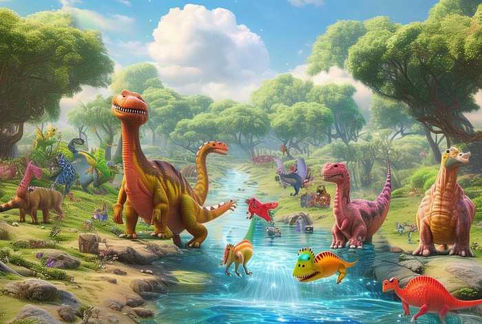 儿童动画片恐龙的故事，经典动画片大全集少儿恐龙的故事